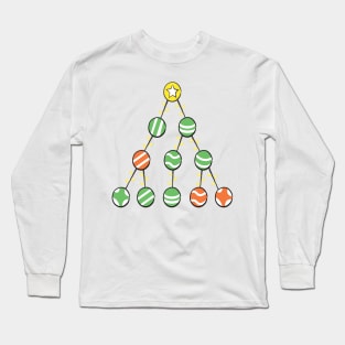 Programmer Christmas Tree - Funny Programming Jokes - Light Color Long Sleeve T-Shirt